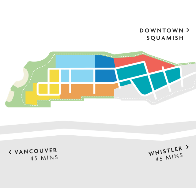Oceanfront Squamish Site Plan
