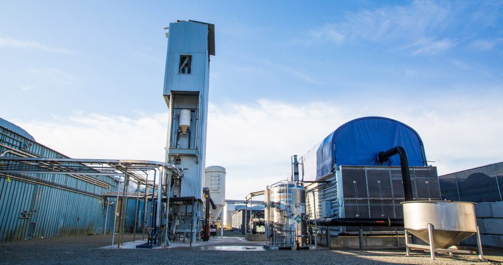 A carbon Scrubber Plant In British Columbia